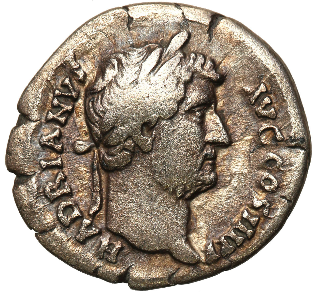 Cesarstwo Rzymskie. Hadrian (117-138). Denar 134-138, Rzym